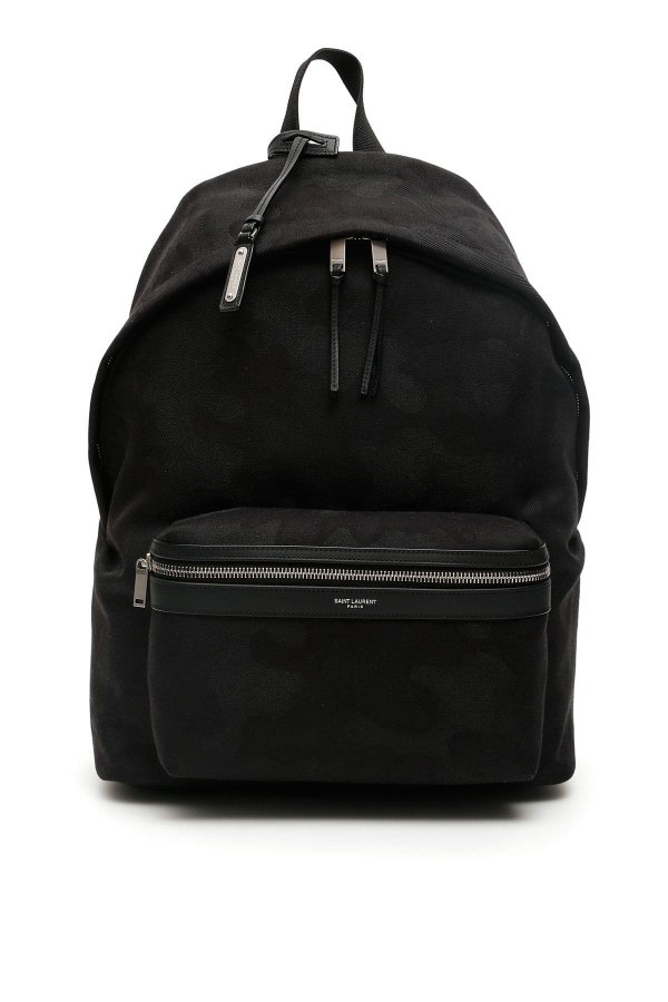 CAMOUFLAGE NOIR CITY BACKPACK