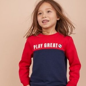 H&M 精选儿童卫衣特卖