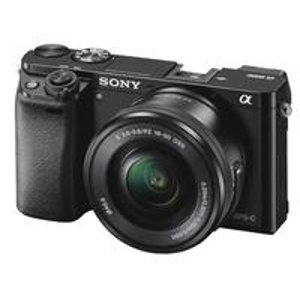 索尼Alpha A6000微单数码相机 + 16-50mm镜头套装
