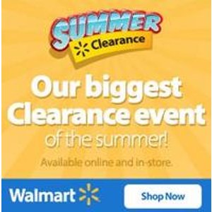 Walmart Summer Clearance Event