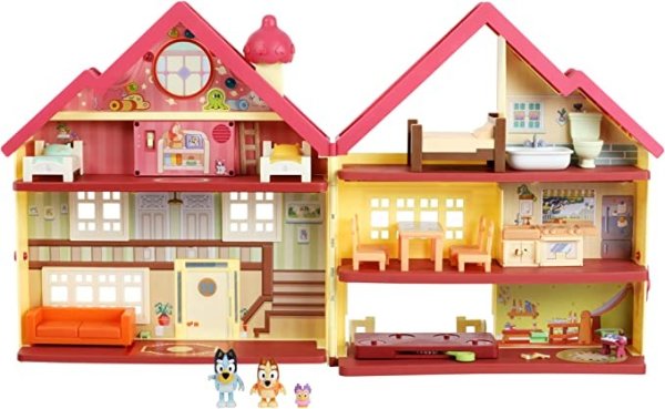 Ultimate Lights & Sounds Playhouse with Two posable Figures and Accessories | Heeler Home