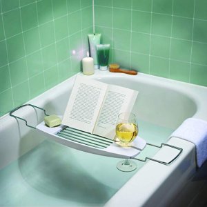 AmazonBasics 泡澡专用浴缸书架