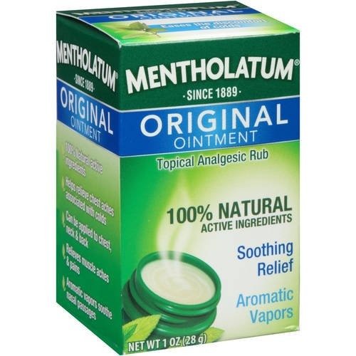Mentholatum Original Topical Analgesic Ointment Rub, 1 oz