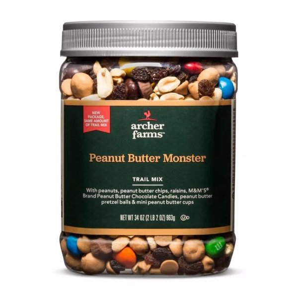 Peanut Butter Monster Trail Mix - 34oz 