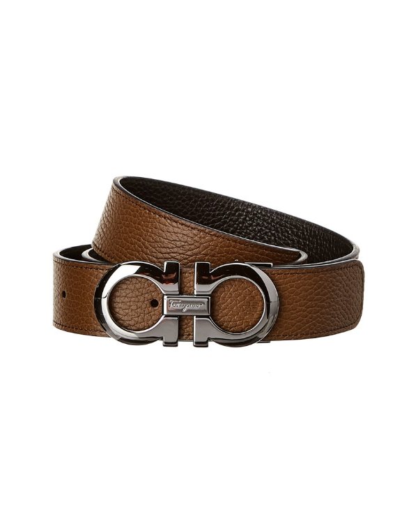 Reversible & Adjustable Leather Belt