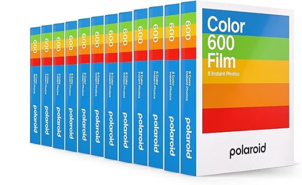 Polaroid 相纸 600张 - 12 Pack