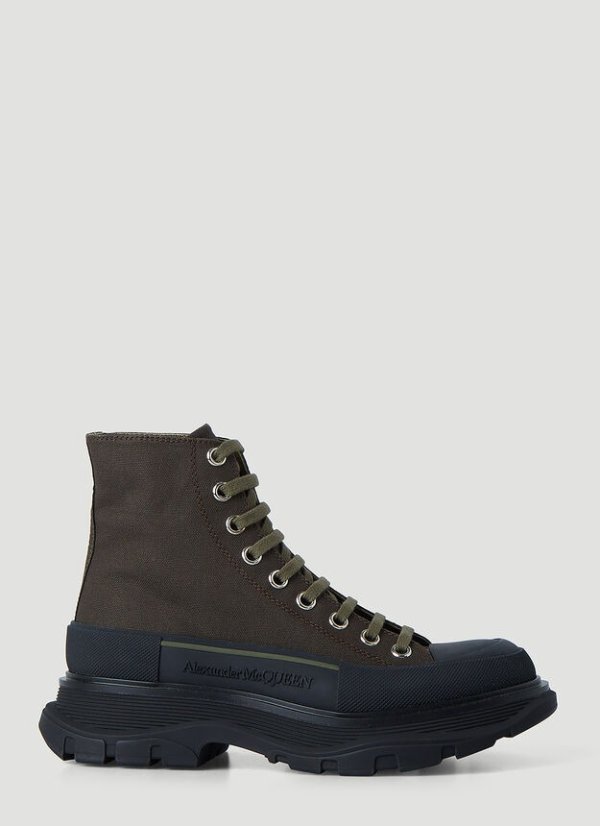 Tread Slick Ankle Boots in Brown