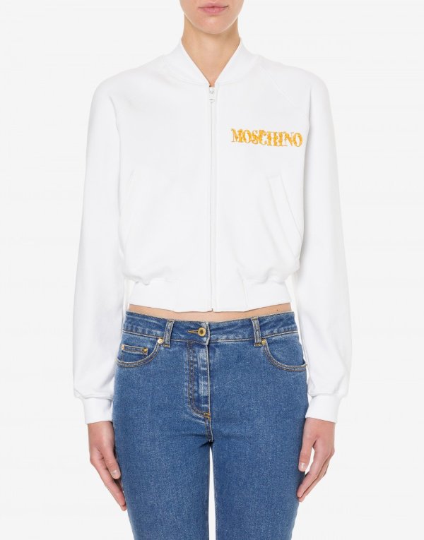 Interlock jersey sweatshirt Anime Print - Anime Antoinette - FW20 COLLECTION - Moods - Moschino | Moschino Official Online Shop
