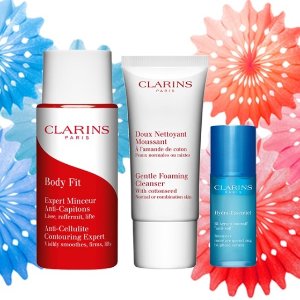 With any $50 order @ Clarins