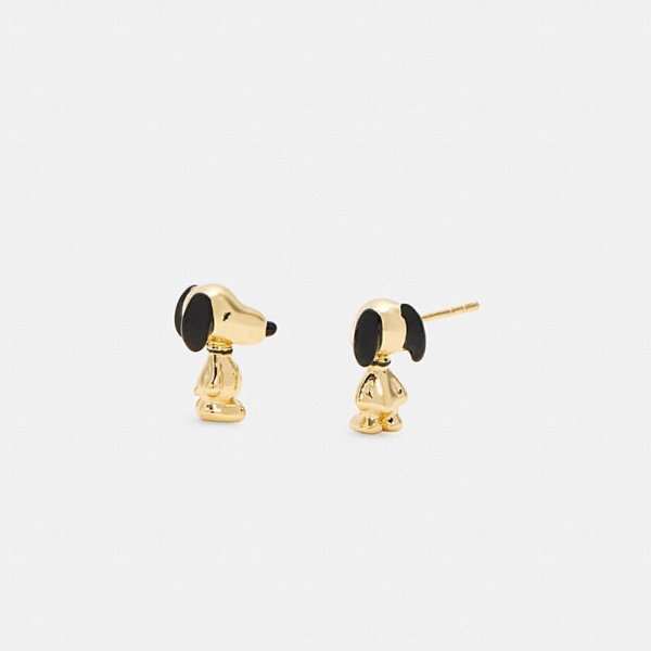 X Peanuts Snoopy Stud Earrings Set