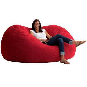 Comfort Research 超舒服麂皮绒大豆袋沙发
