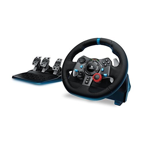 G29 力反馈赛车游戏方向盘(带踏板)