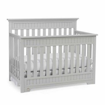 Lakeland 5-in-1 Convertible Crib Gray