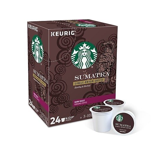 Keurig® K-Cup® Starbucks® Sumatra Coffe, 24 Count