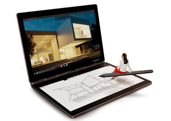 Yoga Book C930 2-in-1 Laptop (i5-7Y54 4GB 128 SSD)