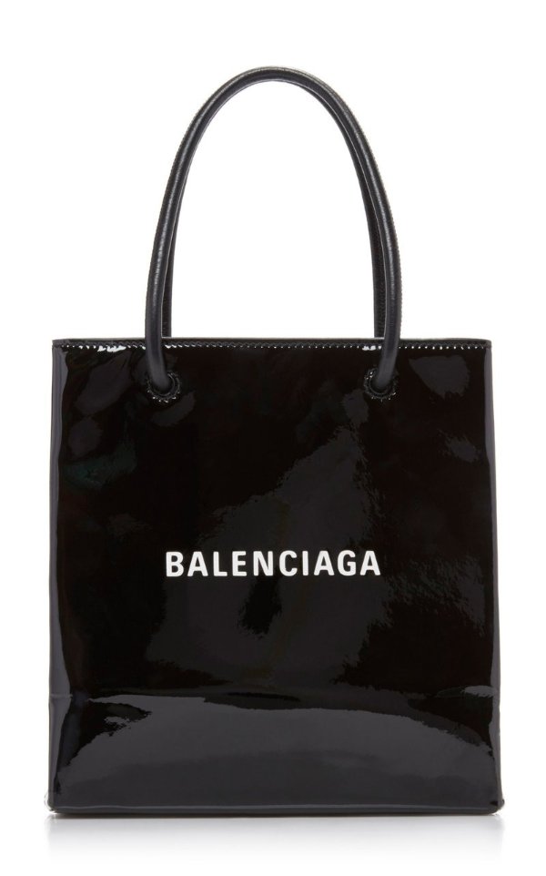 Shopping XXS Patent Leather Tote Bag