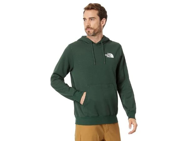 box nse men's pine needle graphic logo pullover hoodie sgn484