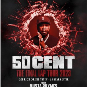 50 Cent 嘻哈说唱OG 纽约/波士顿/丹佛/达拉斯/洛杉矶多地巡演