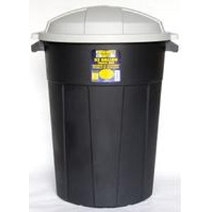 INCREDIBLE 32加仑室外塑料垃圾桶