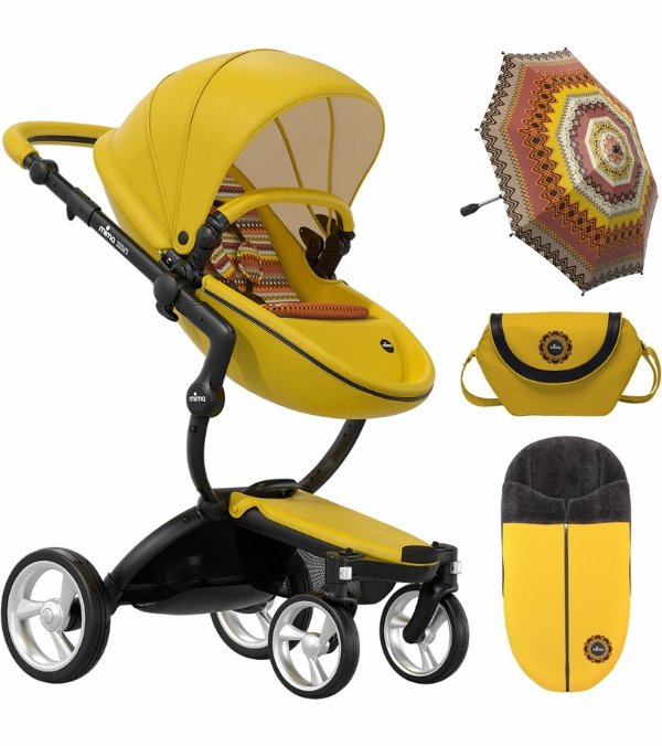 Xari Complete Stroller, Limited Edition - Yellow