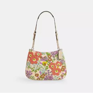 CoachPenelope Shoulder Bag With Floral Print