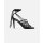 Women's Black Lace Up Heeled Sandals | Stella McCartney Men