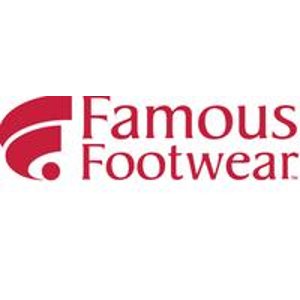 Famous Footwear：精选鞋子买一双第二双半价优惠+ 额外15% off