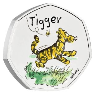 The Royal Mint2021年第三枚！Tigger 小老虎彩色币