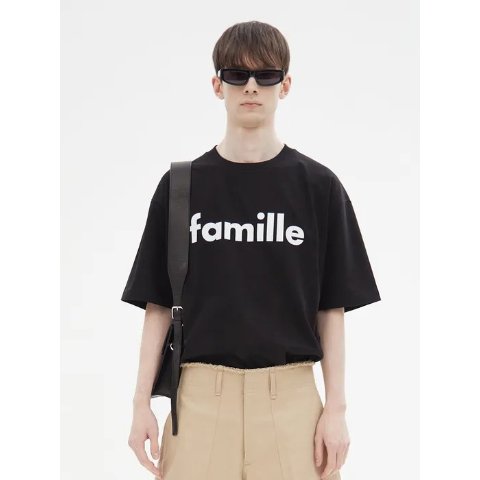Logo Cotton Short Sleeve T-Shirt_Black
