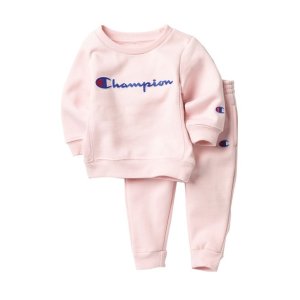 champion heritage hoodie and jogger set infant