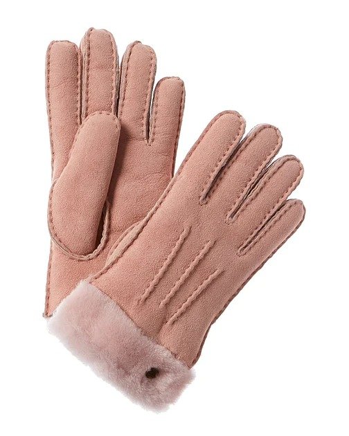 UGG Exposed Shearling Gloves