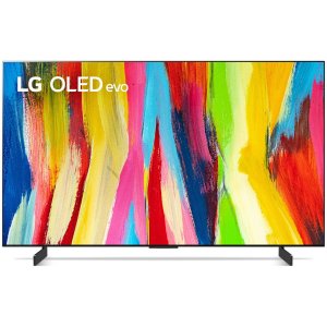 LG OLED48C2PUA 48 Inch HDR 4K Smart OLED Evo TV (2022)