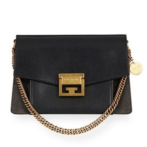 GivenchyGV3 Small Pebbled Leather Crossbody Bag