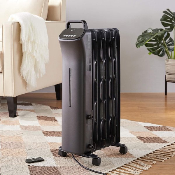 Amazon Basics Portable Digital Radiator Heater