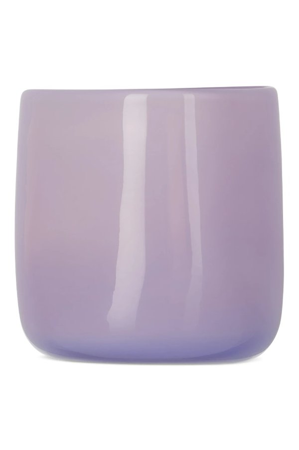 Purple Organic Cup Glass