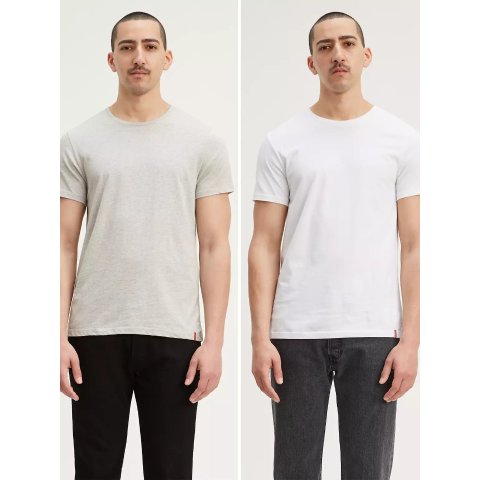 Levi sSlim Fit Crewneck Tee Shirt (2-pack)