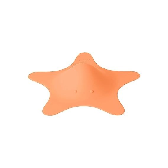 Star Toddler Bath Tub and Sink Drain Cover - Starfish Shaped Toddler Bath Tub and Sink Drain Cover - Easy to Clean Bath and Sink Stopper - Baby Bath Essentials