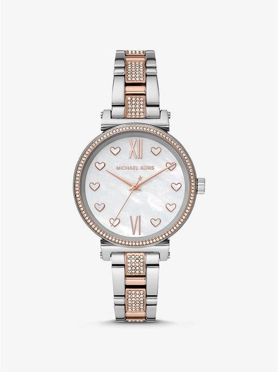 Sofie Pave Two-Tone Watch