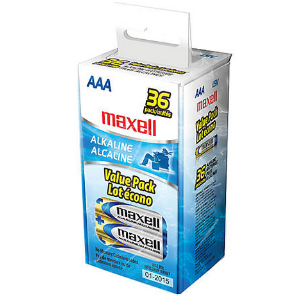 Maxell Alkaline Batteries