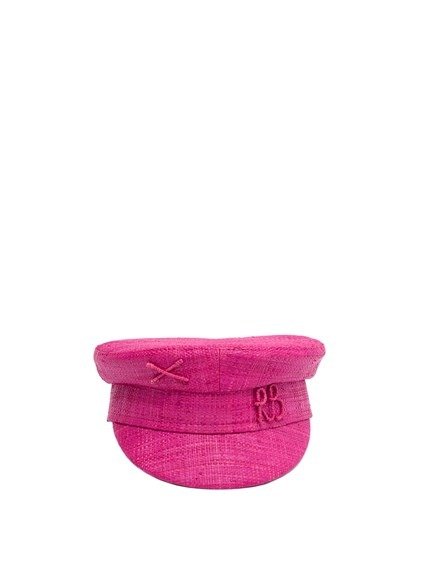 粉红色报童帽