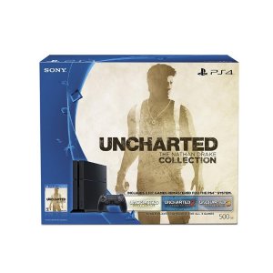 PlayStation 4 500GB Uncharted: The Nathan Drake Collection Bundle (Physical Disc)