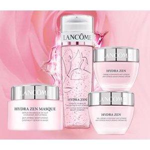 with Over $49 Hydra Zen Collection @ Lancome