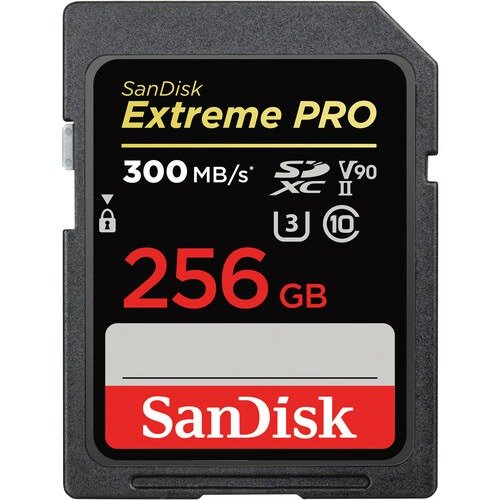 256GB Extreme PRO UHS-II SDXC Memory Card