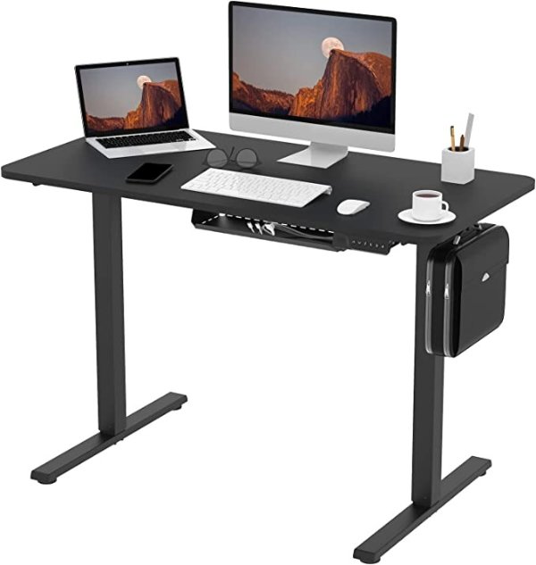 Flexispot EF1 电动升降桌 （120x60cm，黑色）