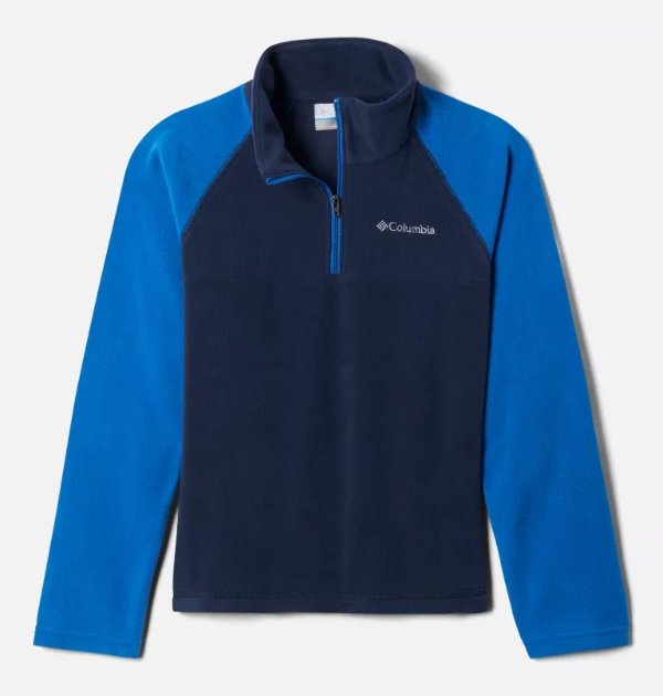 Boys’ Glacial™ Fleece 1/4 Zip Pullover | Columbia Sportswear