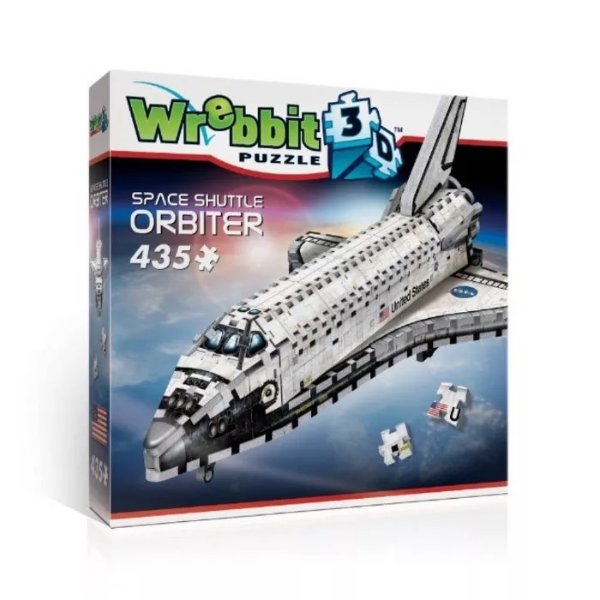 Wrebbit Space Shuttle Orbiter 3D Puzzle 435pc