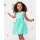 Baby And Toddler Girls Sleeveless Gingham Woven Dress | The Children's Place - MELLOW AQUA