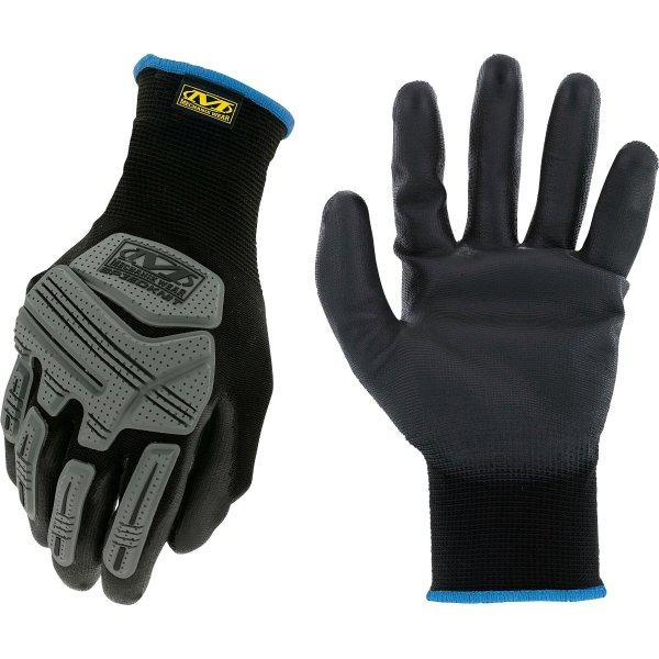 Men's SpeedKnit Impact Work Gloves — Black, Large/XL, Model# 575246291