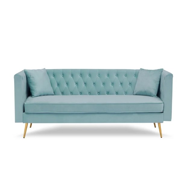 Missfox 77.2'' Upholstered Sofa