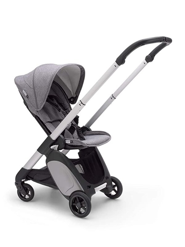 Ant Baby Stroller - Lightweight Stroller - Foldable Stroller - Travel and Compact Storage - Fits in Overhead Compartments - Reversible and Reclinable Travel Stroller (Grey Melange)